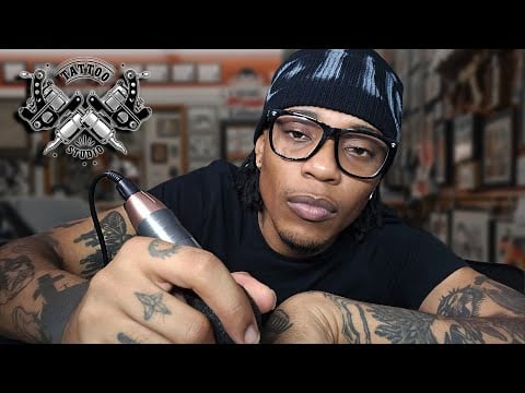 ASMR Realistic Tattoo Session | Tattoo Artist Roleplay (With Real Sounds)