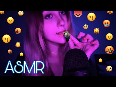 АСМР Съем всю твою негативную энергию | ASMR Eating up all your negative energy 🤒