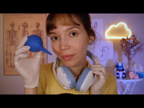 ASMR | Test d'Audition et Nettoyage des Oreilles chez l'ORL 👂 Roleplay Médical