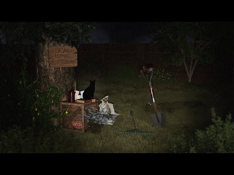 I found a strange creature while gardening | ASMR Ambience