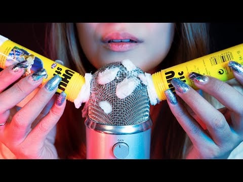 Asmr PEGAJOSO Y SABROSO para DORMIR BIEN (Cola en el mic) | ASMR Español | Asmr with Sasha