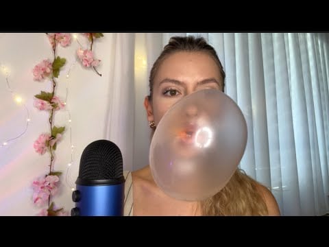 ASMR Hubba Bubba Max🍒🍋 | Blowing BIG Bubbles 