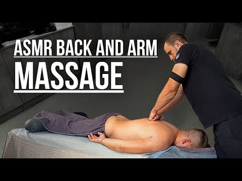 Secrets Of Professional Massage Revealed. ASMR BACK and ARM MASSAGE