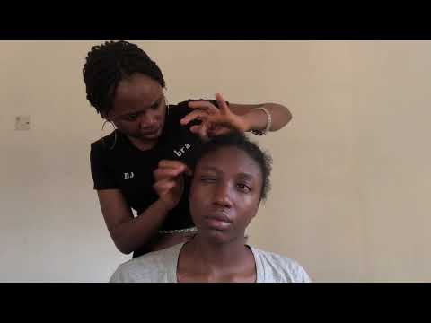 ASMR RELAXING SCALP SCRATCHING AND MASSAGE FOR DEEP SLEEP 😴 