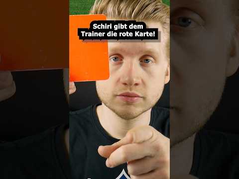 Schiri gibt dem Trainer die rote Karte! #asmr