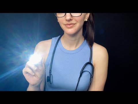 ASMR Cranial Nerve Exam l Soft Spoken Medical RP