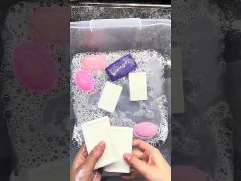 Soap ASMR Relax #asmr #soap #rainbowsoap #oddlysatisfying #justsoaps