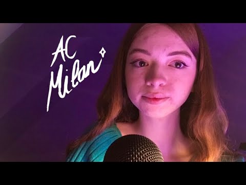 ~ ASMR FR ~ Je chuchote les joueurs de l’AC Milan ❤️🖤 (whispering ac milan players)