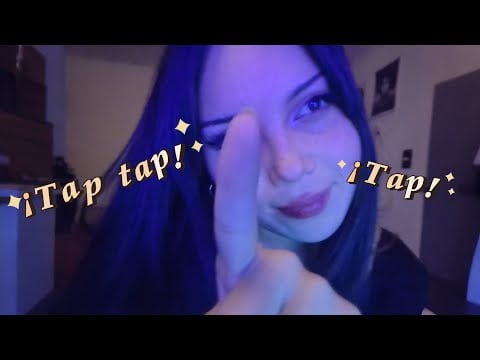 ASMR tocando la pantalla ✨️RÁPIDO Y LENTO✨️ (visual, mouth sounds, tapping)
