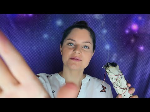 Reiki para abrir Portais de Cura ☯ ASMR Zen com Sálvia Branca e Cristais