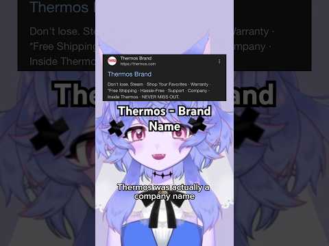 Thermos is a Brand Name? In Retrospect, Thermos is an Awfully Odd Name