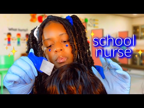 ASMR✨School Nurse Checks Your Hair & Scalp For Lice 🪲🔦✨ (Mild Case 😅)