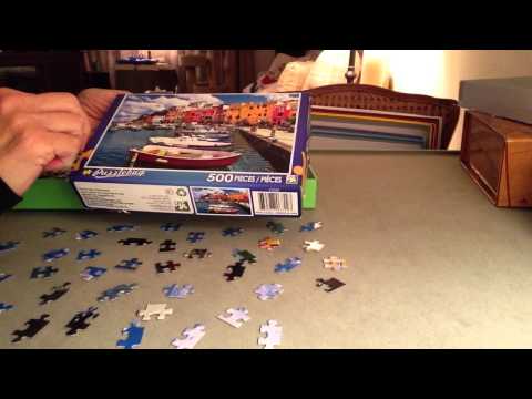 ASMR jigsaw puzzles and soft spoken ramble