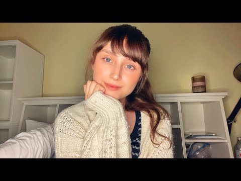 Lofi ASMR ~ Normalizing Bad Days (gum chewing, ramble, whispering, reading poetry)