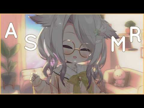ASMR ♡ comfy whispers and mouth sounds to help you relax and sleep ♡ vtuber