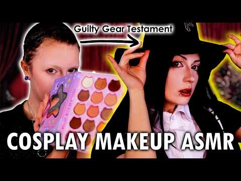 ASMR Anime Cosplay Makeup ✨ Relaxing Makeover Transformation (Guilty Gear Strive Testament)