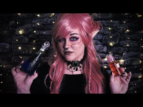 ASMR Poison Shopping at the Harmacy (Soft-Spoken Fantasy Roleplay)