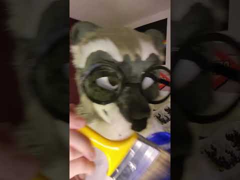 painting your face #asmr #asmrsleep #shorts #furry #furryasmr #sleepaid