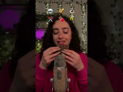 🌙 ASMR FRANÇAIS : EMOJI CHALLENGE 🪩🐝  #relax #asmr #emojichallenge #shorts #short