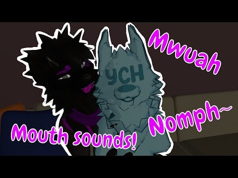 FURRY ASMR | Biting and kissing your neck