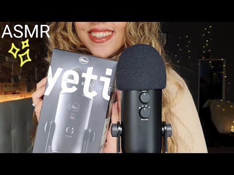 Il mio PRIMO VIDEO con il BLUE YETI | ASMR ITA💜😴