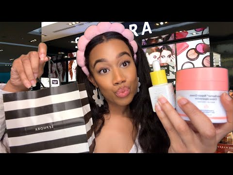 ASMR Sephora Kid Does Your Skincare at Sephora 💆‍♀️ Personal Attention Triggers | Skincare ASMR