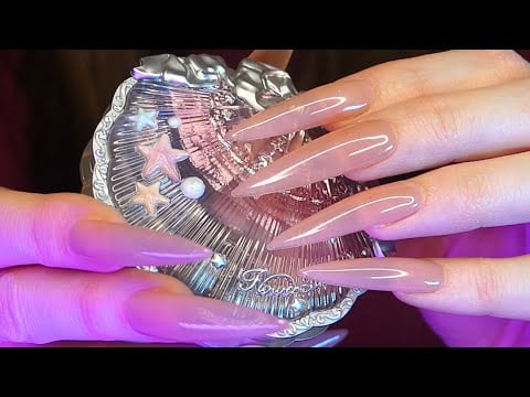 ASMR Scratching on Ridges | with Scratchy Tapping | No Talking