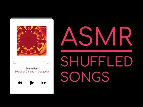 [ASMR] Shuffled Songs: A Binaural Ramble About Music