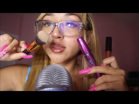 [ASMR] Inaudibly Doing Your Makeup Roleplay 💄| Unintelligible Whispers | Personal Attention