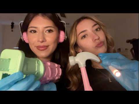 asmr fixing you 👷‍♀️💝🛠️ w/ gumoochie ~ soft spoken, lofi