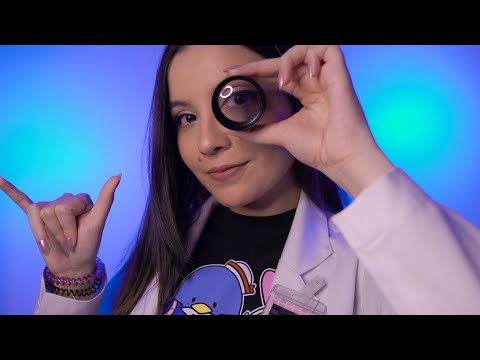 ASMR | exame de vista + escolhendo seus óculos (roleplay oftalmologista)