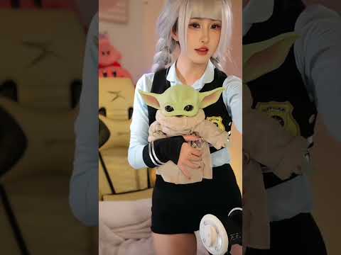 Grogu help Streaming！！ #gamergirl #easter #grogu #anime #zootopia #judyhopps