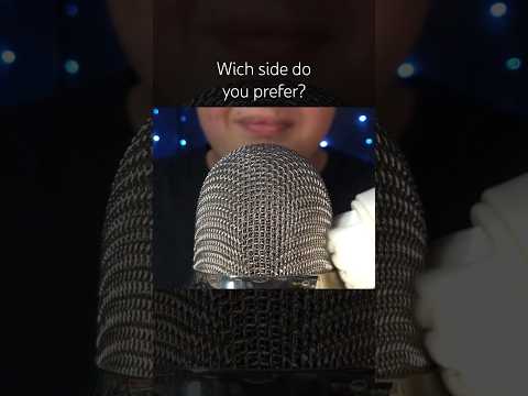 Wich Side do you prefer? 🤍 #asmr