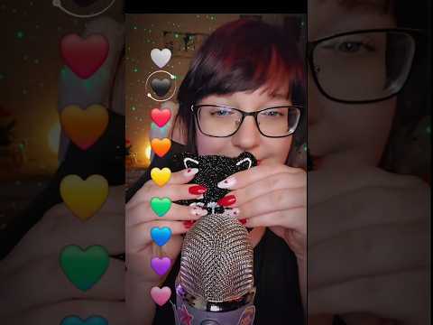 ASMR schwarze Trigger 🖤  Welcher gefällt dir am besten? #asmrtriggers #asmrvideo #asmrcontent #asmr