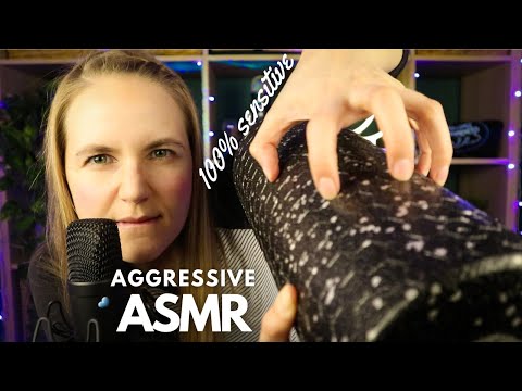 Fast & AGGRESSIVE ASMR at 100% Sensitivity