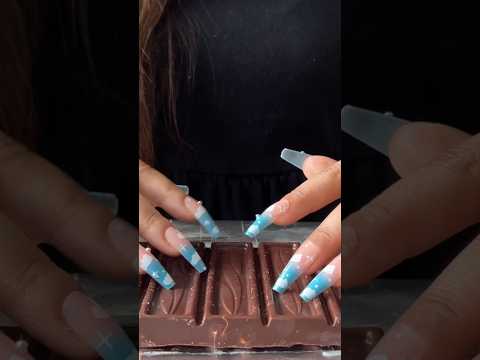 ASMR Chocolate Bar Tapping & Scratching
