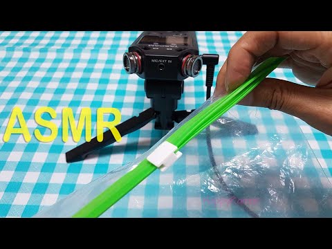 video 57ASMR Ziplock bag sounds