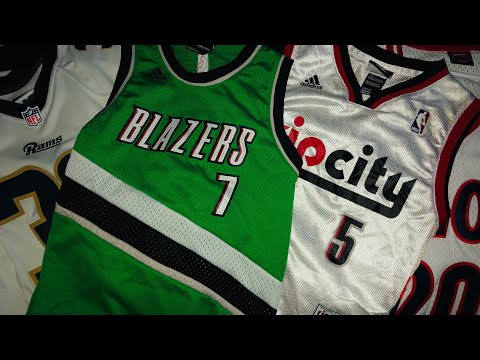 *ASMR* Jersey Collection (NBA, NFL, MLB, NHL) 🏀🏈⚾️