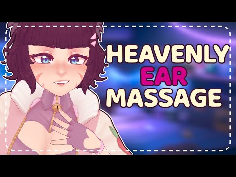 ꒰ASMR꒱ 🐾 Catgirl Gives You a Tingly Lotion Ear Massage 💤