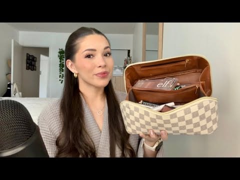 ASMR Doing My Everyday Makeup & Whisper Rambling 