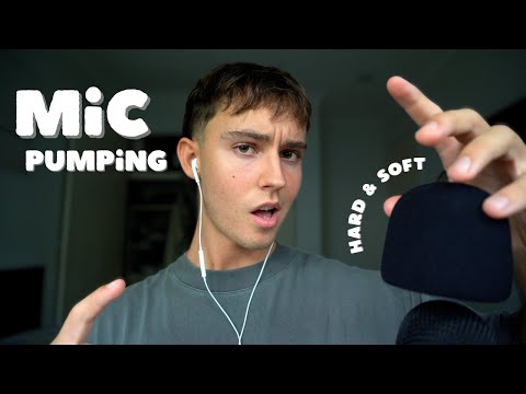 ASMR Mic Pumping ✊🏽 hard & soft