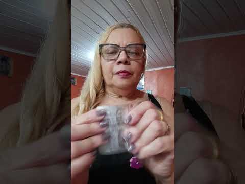 ASMR # Short  Cartela de remédio  para relaxar# 🥱🥱