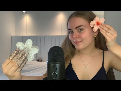 ASMR Chaotic 5 Minute Haircut and Style! ✂️ (personal attention, brushing, clipping, curling)