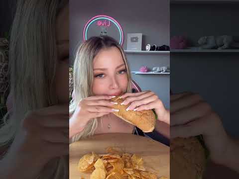 SUBWAY’E BİR ŞANS DAHA! 👀 #subway #sandviç #mukbang #asmr #food #yemek #shorts Türkçe ASMR