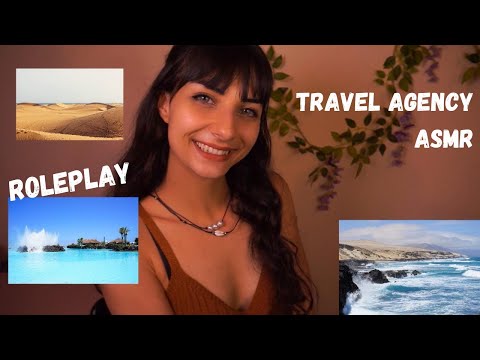 La vacanza perfetta per te! ASMR ITA Roleplay Agenzia Viaggi (soft spoken, keyboard sound)