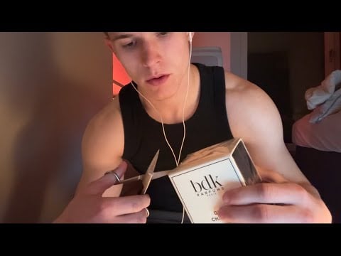 ASMR Niche Parfume unboxing 