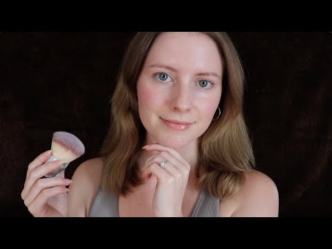 ASMR Slow & Gentle 🌦️ Face Touching, Brushing & Humming for Sleep