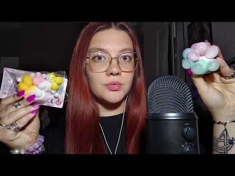 TABA SQUISHY with AIR BUBBLES 😴💜 | ASMR ITA