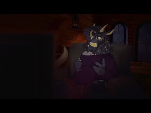 Furry Asmr| Late Night Kisses In A Dragon’s Hoodie