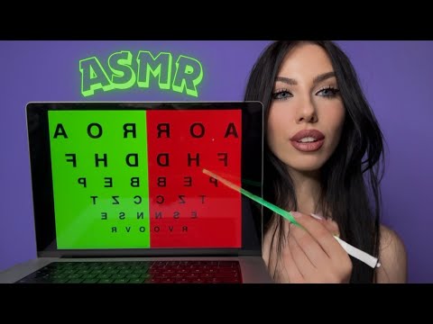 ASMR ESAME DELLA VISTA E DEL DALTONISMO
